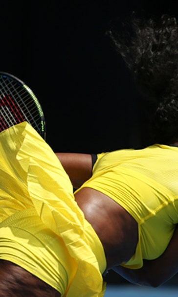 The Latest: Kerber wins 1st set of Aussie Open semi